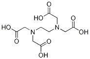 Ethylenediamine-N,N,N’,N’-tetraacetic Acid-13C4 Structure