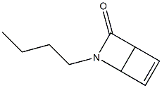 2-Azabicyclo[2.2.0]hex-5-en-3-one,2-butyl-,(-)-(9CI) 구조식 이미지