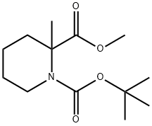 1-tert-부틸2-메틸2-메틸피페리딘-1,2-디카르복실레이트 구조식 이미지