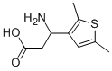 3-아미노-3-(2,5-디메틸-티오펜-3-YL)-프로피온산 구조식 이미지