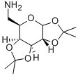 6-AMINO-6-DEOXY-1,2:3,4-DI-O-ISOPROPYLIDENE-D-GALACTOPYRANOSIDE Structure