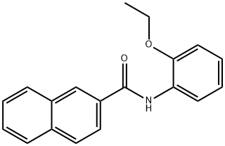N-(2-에톡시페닐)나프탈렌-2-카르복사미드 구조식 이미지