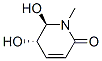 2(1H)-Pyridinone,5,6-dihydro-5,6-dihydroxy-1-methyl-,(5S,6R)-(9CI) Structure