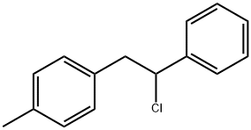 p-(β-Chlorophenethyl)toluene Structure