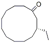 시클로도데카논,3-에틸-,(3R)-(9CI) 구조식 이미지
