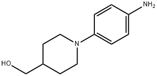 [1-(4-AMINOPHENYL)PIPERIDIN-4-YL]METHANOL Structure