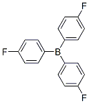 Tris(p-fluorophenyl)borane Structure