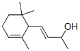 4-(2,6,6-trimethyl-2-cyclohexen-1-yl)-3-buten-2-ol  Structure