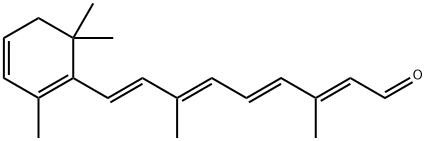 dehydroretinaldehyde  구조식 이미지