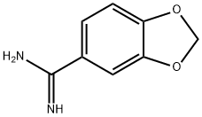 벤조[1,3]DIOXOLE-5-CARBOXAMIDINEHCL 구조식 이미지