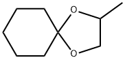 2-메틸-1,4-디옥사스피로[4.5]데칸 구조식 이미지