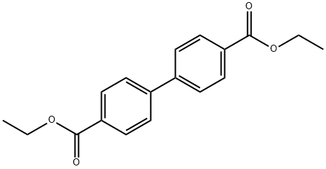 DIETHYL BIPHENYL-4,4'-DICARBOXYLATE Structure