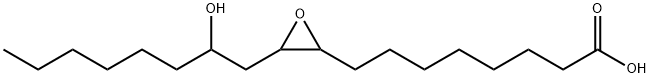 3-(2-hydroxyoctyl)oxiran-2-octanoic acid Structure