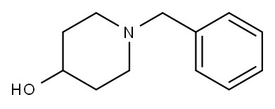 1-Benzyl-4-hydroxypiperidine Structure
