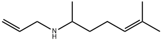 N-Allyl-6-methyl-5-hepten-2-amine 구조식 이미지