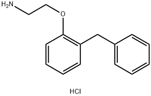 2-(2-벤질페녹시)에틸아민염산염 구조식 이미지
