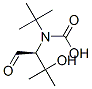 Carbamic acid, [(1S)-1-formyl-2-hydroxy-2-methylpropyl]-, 1,1-dimethylethyl Structure