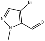 4-BROMO-1-METHYL-1H-PYRAZOLE-5-CARBALDEHYDE Structure