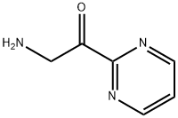 Ethanone, 2-amino-1-(2-pyrimidinyl)- (9CI) Structure