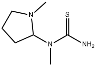 Thiourea,  N-methyl-N-(1-methyl-2-pyrrolidinyl)- Structure