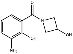 (3-aMino-2-hydroxyphenyl)(3-hydroxyazetidin-1-yl)Methanone Structure