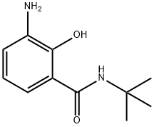 3-aMino-N-tert-butyl-2-hydroxybenzaMide Structure