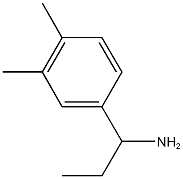 Benzenemethanamine,  -alpha--ethyl-3,4-dimethyl- Structure