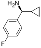 Benzenemethanamine, alpha-cyclopropyl-4-fluoro-, (alphaS)- (9CI) Structure