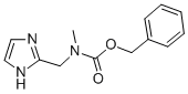 BENZYL (1H-IMIDAZOL-2-YLMETHYL)METHYLCARBAMATE Structure