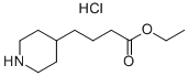 ETHYL 4-PIPERIDINEBUTYRATE HCL Structure