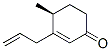 2-Cyclohexen-1-one, 4-methyl-3-(2-propenyl)-, (4S)- (9CI) Structure