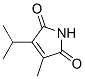 1H-Pyrrole-2,5-dione, 3-methyl-4-(1-methylethyl)- (9CI) Structure