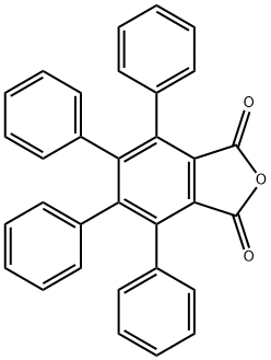 TETRAPHENYLPHTHALIC ANHYDRIDE Structure
