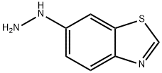 Benzothiazole, 6-hydrazino- (9CI) Structure