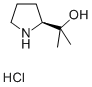 (S)-2-(1-히드록시-1-메틸에틸)피롤리딘염산염 구조식 이미지