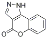 [1]Benzopyrano[4,3-c]pyrazol-4(1H)-one 구조식 이미지