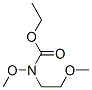 카르밤산,메톡시(2-메톡시에틸)-,에틸에스테르(9CI) 구조식 이미지