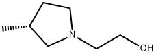 1-피롤리딘에탄올,3-메틸-,(3R)-(9CI) 구조식 이미지