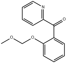 [2-(METHOXYMETHOXY)PHENYL](PYRIDIN-2-YL)METHANONE Structure