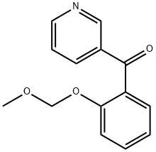 [2-(METHOXYMETHOXY)PHENYL](PYRIDIN-3-YL)METHANONE Structure