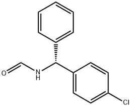 N - [(R) - (4-хлорфенил) фенилметил] формаМид структурированное изображение