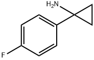 1-(4-FLUORO-PHENYL)-CYCLOPROPYLAMINE Structure