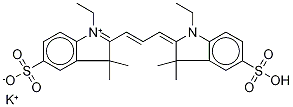 Cyanine 3 Bisethyl Dye PotassiuM Salt Structure