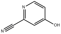 2-пиридинкарбонитрила, 4-гидрокси- (9CI) структурированное изображение