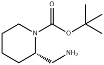 (S)-2-AMINOMETHYL-1-N-BOC-PIPERIDINE Structure