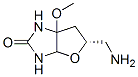 2H-Furo[2,3-d]imidazol-2-one,5-(aminomethyl)hexahydro-6a-methoxy-,(5R)-(9CI) Structure