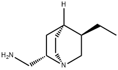 (2S,4S,5R)-2-Aminomethyl-5-ethylquinuclidine 구조식 이미지