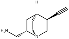 1-Azabicyclo[2.2.2]octane-2-methanamine,5-ethynyl-,(1S,2S,4S,5S)-(9CI) Structure