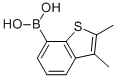 2,3-디메틸벤조[B]티오펜-7-붕소산 구조식 이미지