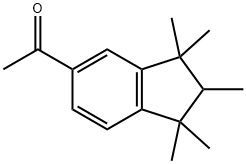 1-(2,3-dihydro-1,1,2,3,3-pentamethyl-1H-inden-5-yl)ethan-1-one 구조식 이미지